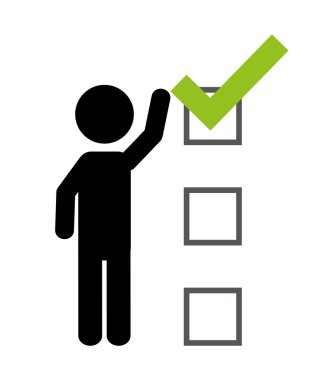 Anket tasarım, vektör çizim.