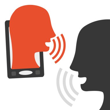 Ses tasarımı, vektör çizim.