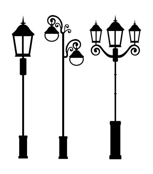 Conception de lampes, illustration vectorielle . — Image vectorielle