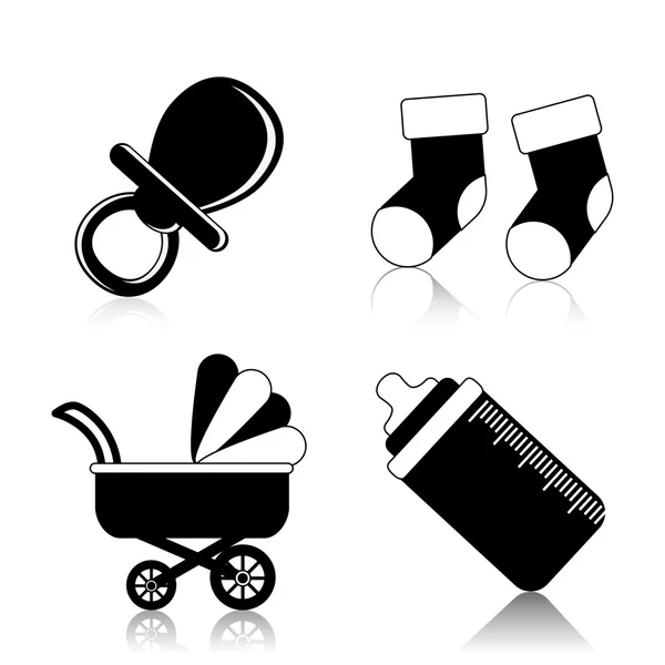 Baby design, vektor illustration. — Stock vektor