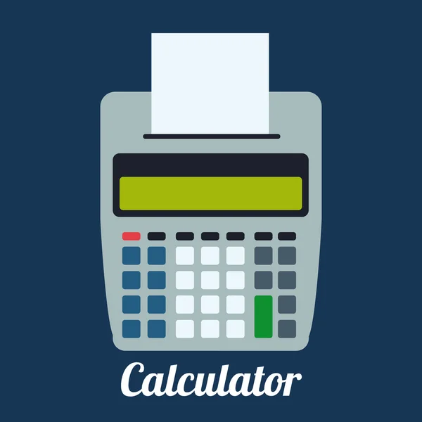 Desenho da calculadora, ilustração vetorial . —  Vetores de Stock