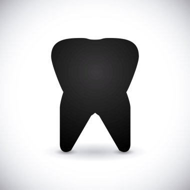 Diş tasarım, vektör çizim.