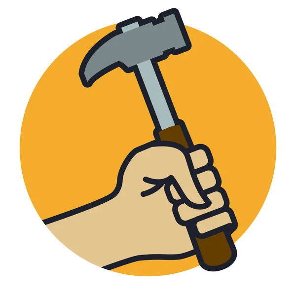 Tools design, vector illustration. — 스톡 벡터