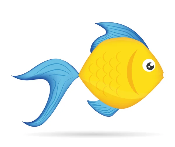 Design de peixes . — Vetor de Stock