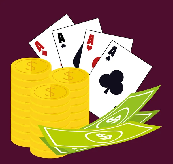 Design de casino . —  Vetores de Stock