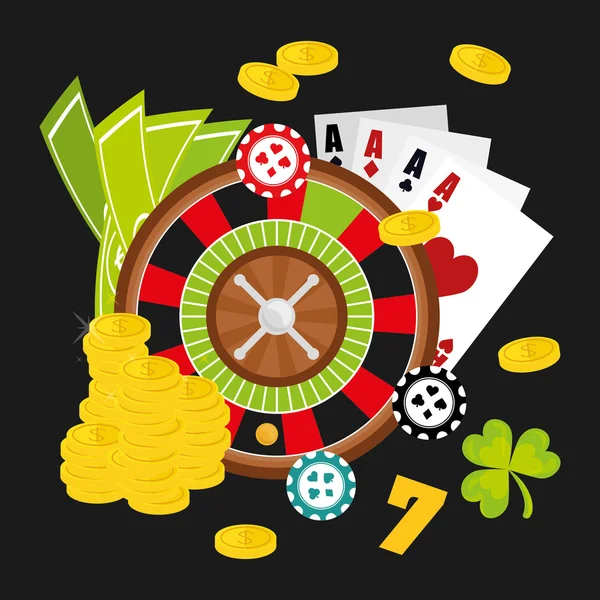 Design de casino . —  Vetores de Stock