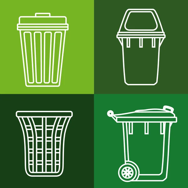 Recycler la conception . — Image vectorielle