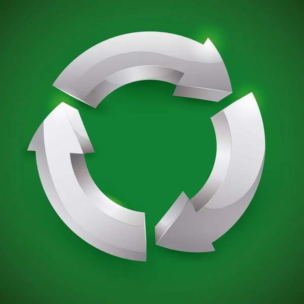 Projeto de reciclagem . —  Vetores de Stock