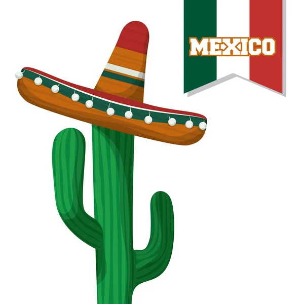 México diseño . — Vector de stock