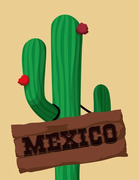 México diseño . — Vector de stock