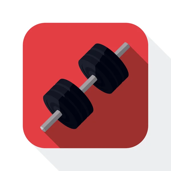 Projekt fitness. — Wektor stockowy