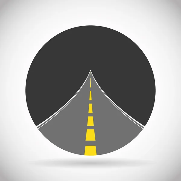 Road design. — Stock Vector