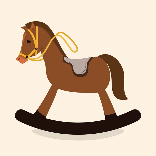 Design de cavalo . — Vetor de Stock