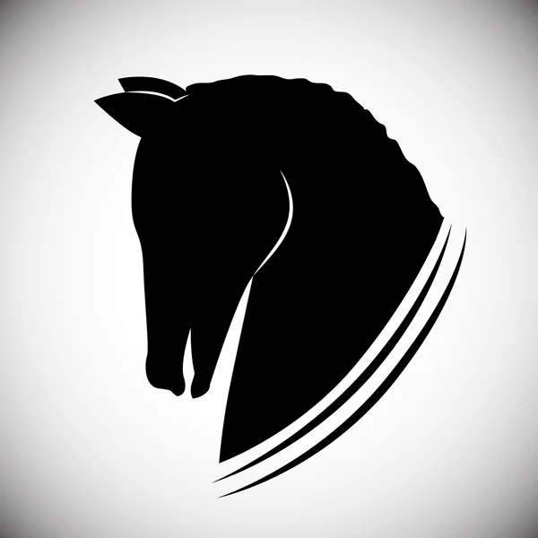 Diseño de caballo . — Vector de stock