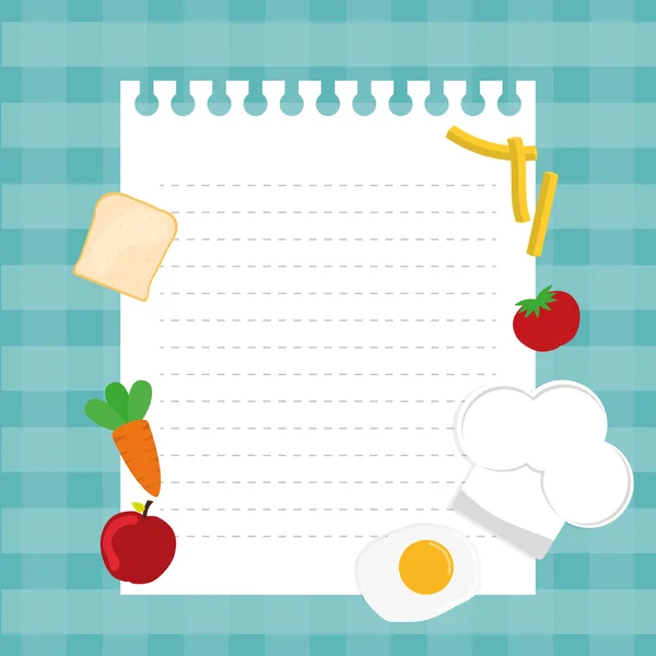 Menu enfants design . — Image vectorielle