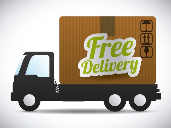 Delivery design. — Stock Vector