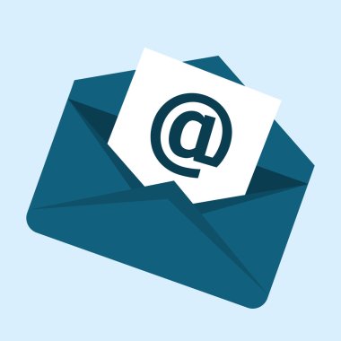 Email marketing design. clipart