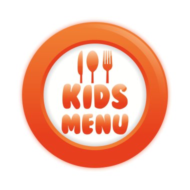 Kids menü tasarımı.