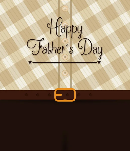 Boldog Apák napja kártya design. — Stock Vector