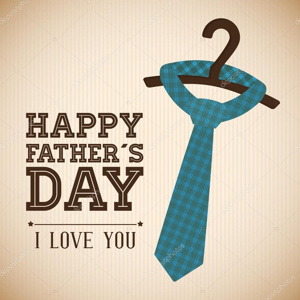 Happy fathers day card design. Stock Vector Image by ©djv #21 In Fathers Day Card Template