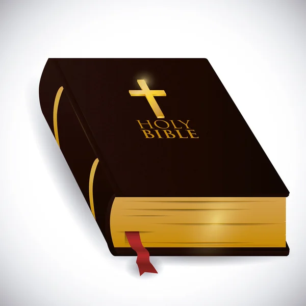 Conception de la Bible sainte . — Image vectorielle