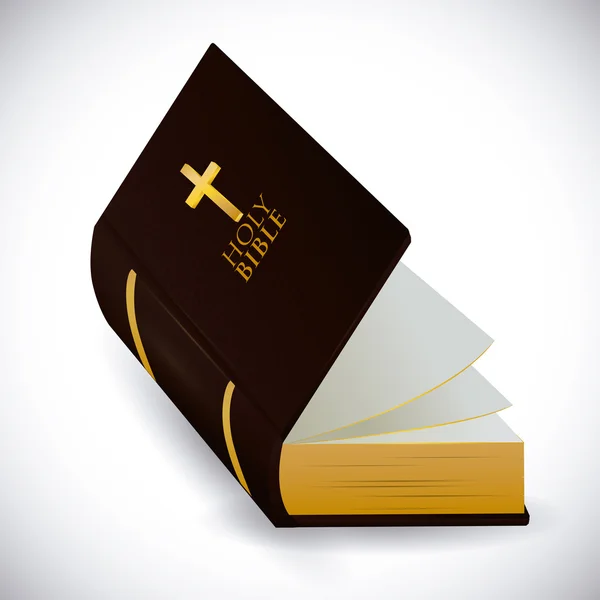 Szent Biblia-design. — Stock Vector