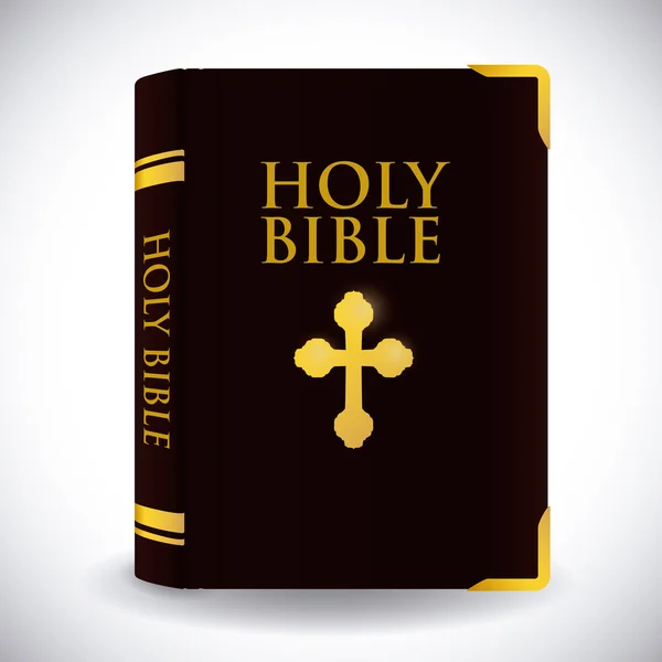 Holy bible design. — Stock Vector