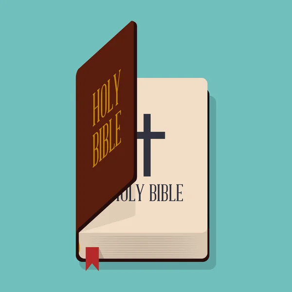 Conception de la Bible sainte . — Image vectorielle