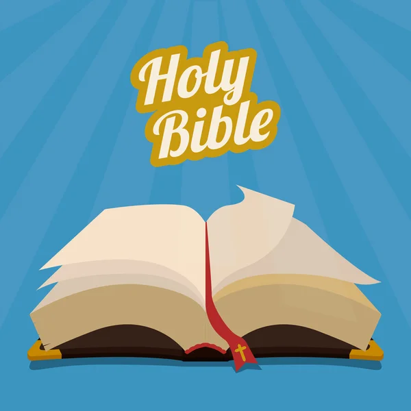 Holy bible design. — Stock Vector