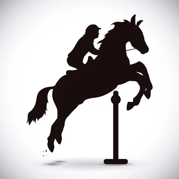 Diseño de caballo . — Vector de stock