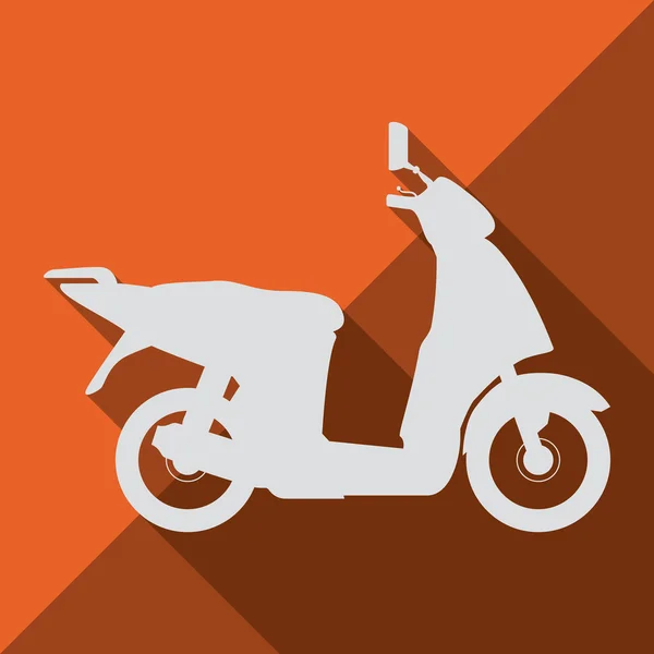 Motorcykel design. — Stock vektor