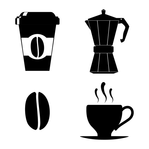 Diseño de café . — Vector de stock