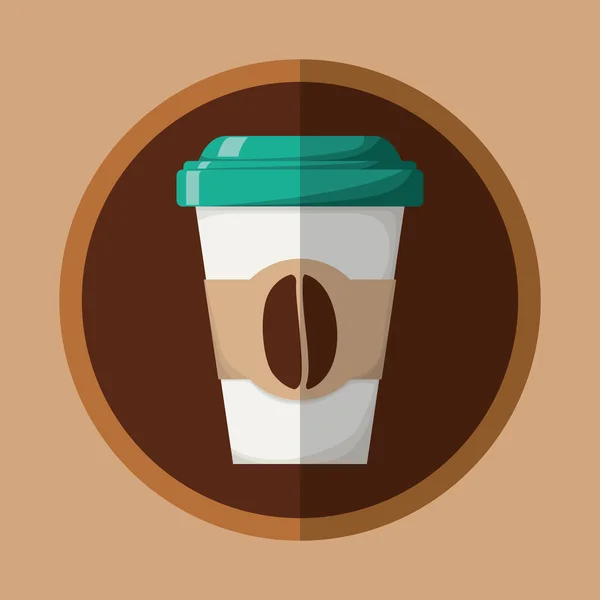 Diseño de café . — Vector de stock