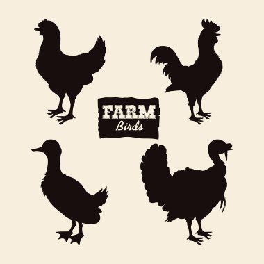 Çiftlik hayvan tasarım.