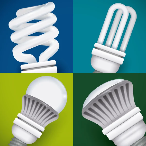 Bulb design, vector illustration. — Stock Vector