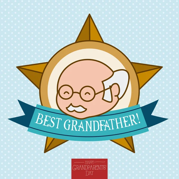 Бабушки и дедушки . — стоковый вектор