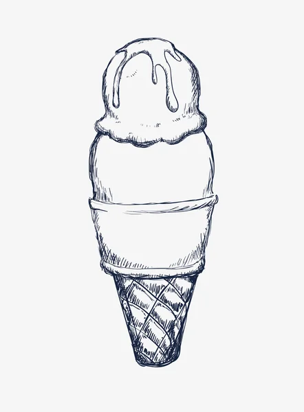 Diseño de helado — Archivo Imágenes Vectoriales