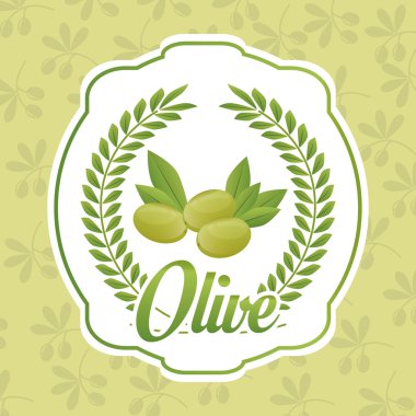 Zeytin yağı tasarımı.