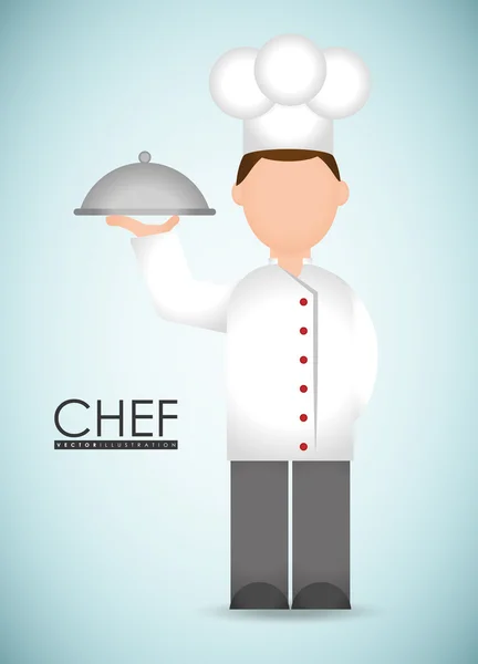 Design chef . — Vetor de Stock