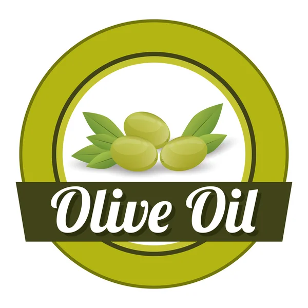 Diseño del aceite de oliva. — Vector de stock