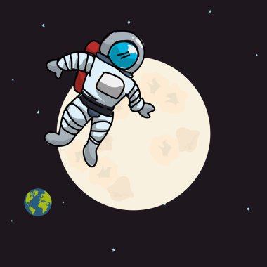 astronot tasarım 
