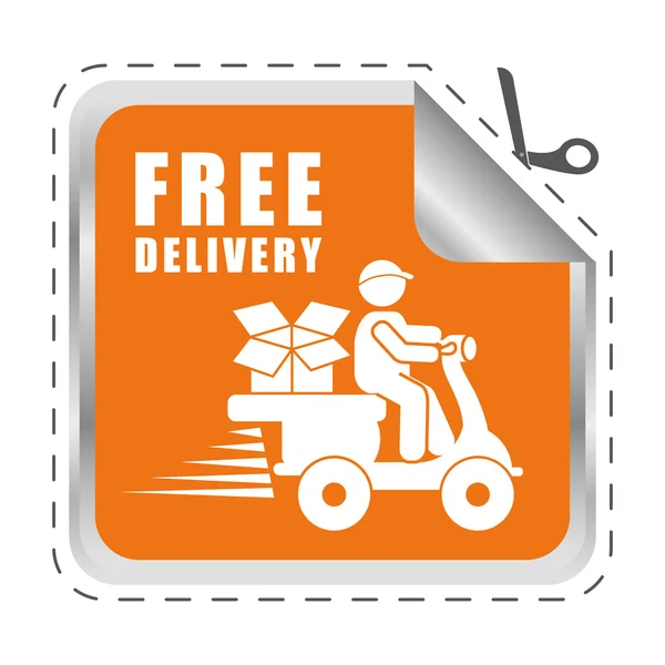 Delivery Icon, Vector illustration — Stock Vector