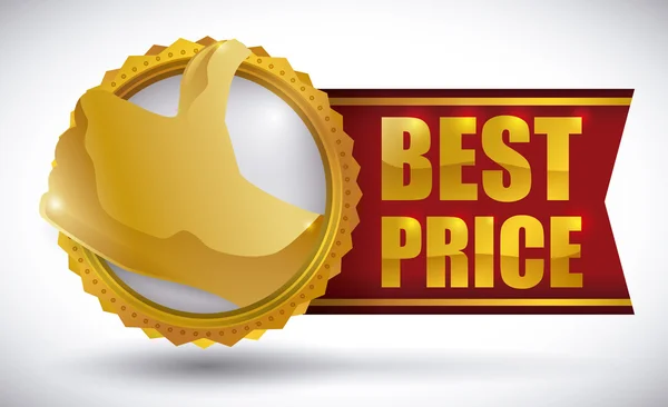 Best price design. — Stock Vector