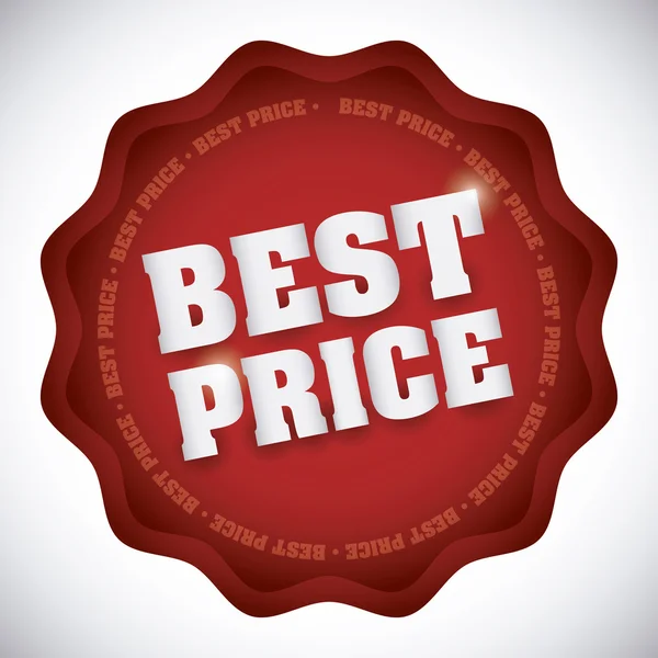 Best price design. — Stock Vector