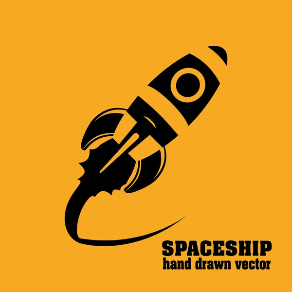 Spaceship design — Stock Vector