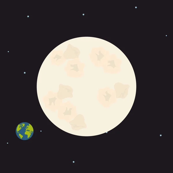 Planeta icono — Vector de stock