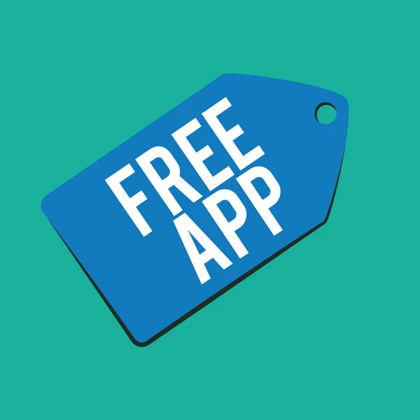 Design de aplicativos gratuitos —  Vetores de Stock