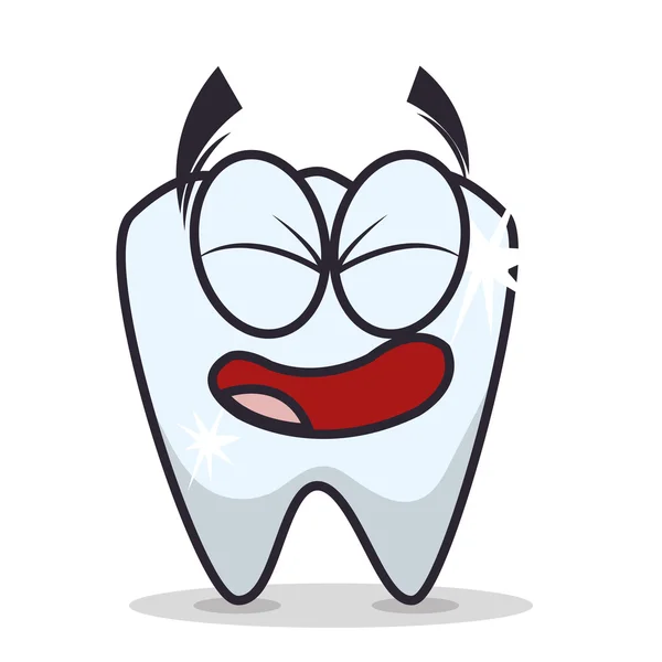 Diseño de cuidado dental — Vector de stock