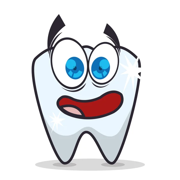 Diseño de cuidado dental — Vector de stock