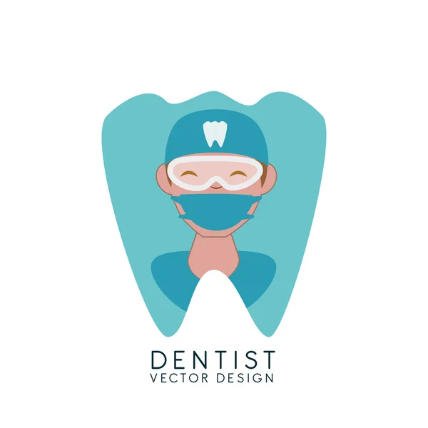 Diseño de cuidado dental — Vector de stock